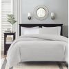 Reversible Quilt Set White Full/Queen