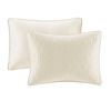 Reversible Quilt Set Cream Twin/Twin XL