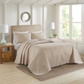 3 Piece Reversible Bedspread Set (Color: as Pic)