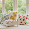 Spring Trufted Pillow Cover, 18x18 inch