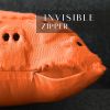 Halloween Pillow Covers 12x20 inch Set of 2 Beige Ghost Throw Pillow Cases Soft Plush Faux Fur Wool Couch Cushion Case for Chair Sofa Bedroom Living R